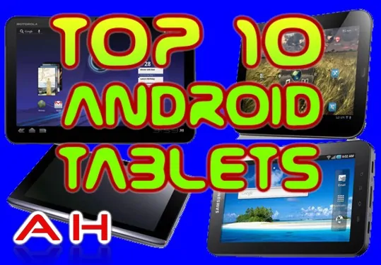 Featured image for Top Ten Android Tablets September 2011