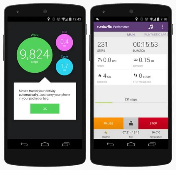 Featured image for Nexus 5 and KitKat 4.4 Add a Step Detector and Step Counter