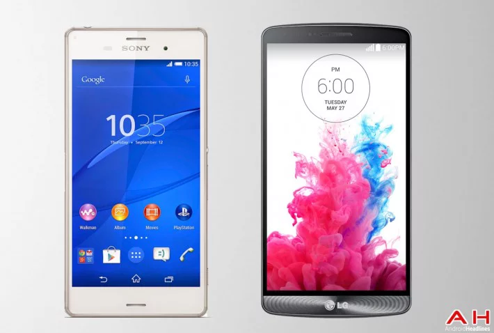 Featured image for Phone Comparisons: Sony Xperia Z3 vs LG G3