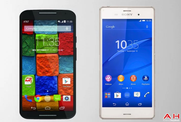 Featured image for Phone Comparisons: Moto X (2014) vs Sony Xperia Z3