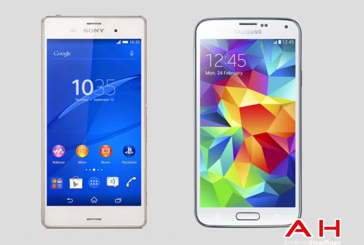 Featured image for Phone Comparisons: Sony Xperia Z3 vs Samsung Galaxy S5