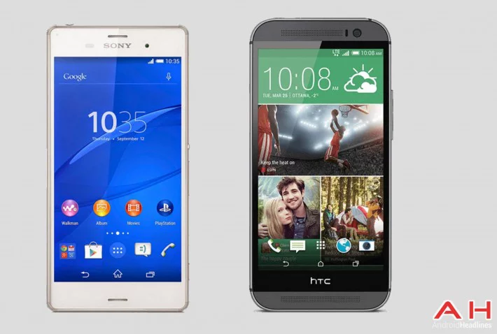 Featured image for Phone Comparisons: Sony Xperia Z3 vs HTC One M8