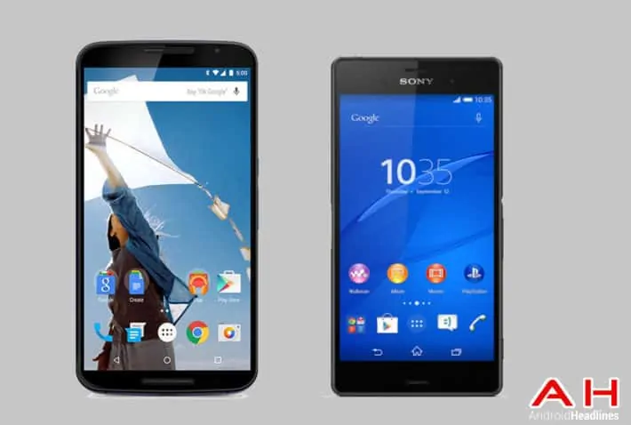 Featured image for Phone Comparisons: Nexus 6 vs Sony Xperia Z3