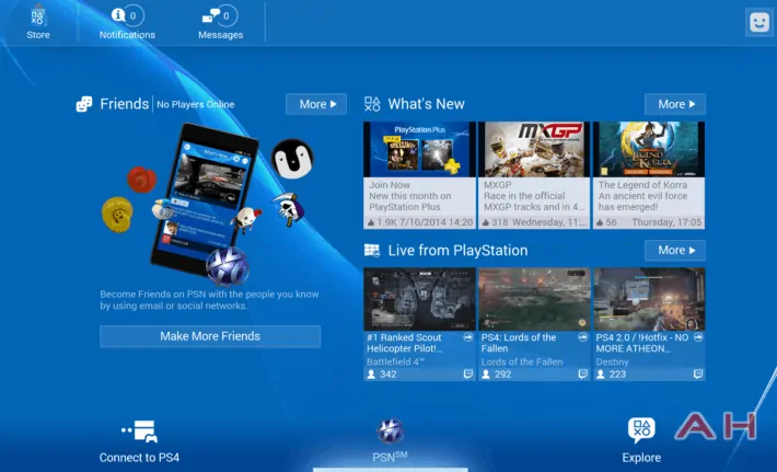 Featured image for Sony's PlayStation App Gets Updated, Now Supports Real Name Searches and Tablet Layouts