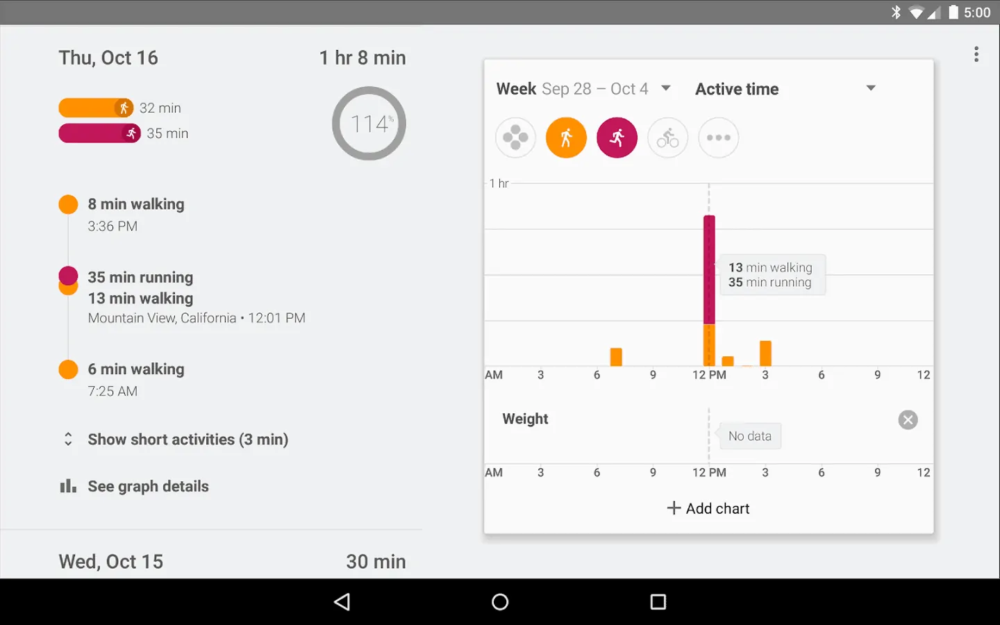 google fit play