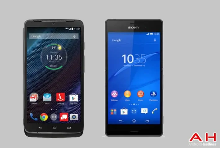 Featured image for Phone Comparisons: Motorola Droid Turbo vs Sony Xperia Z3