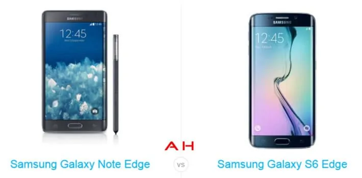 Featured image for Phone Comparisons: Samsung Galaxy S6 Edge vs Samsung Galaxy Note Edge