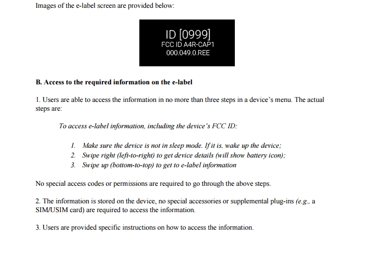 Google Smart BLE Device FCC filing