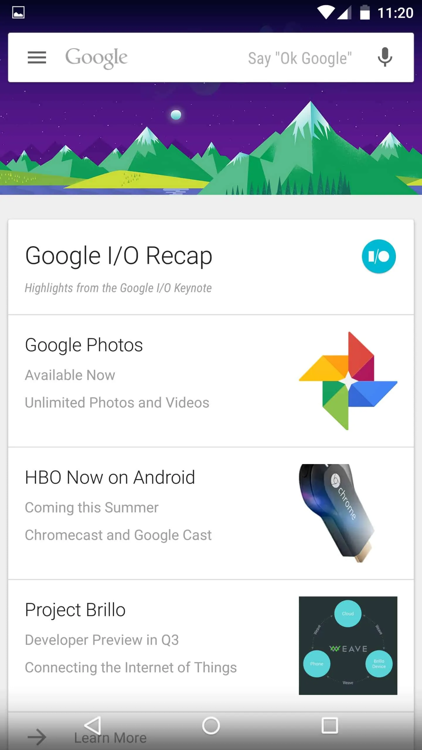 AH Android M Google Now