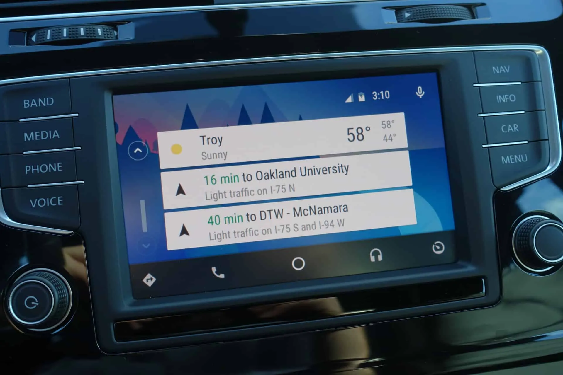 Volkswagen golf r Android Auto AH 11