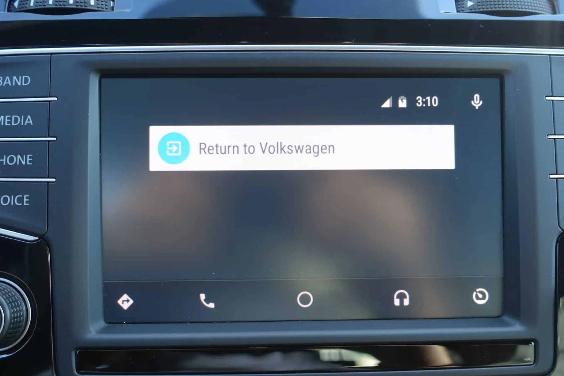 Volkswagen golf r Android Auto AH 8