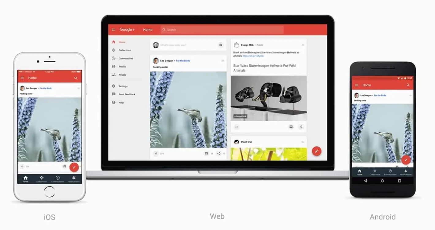 Featured image for Google Announces New Google+ Redesign For Web & Android