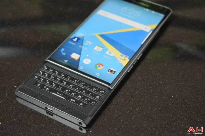 Featured image for Marshmallow-Running BlackBerry Priv Shown Off In New Video