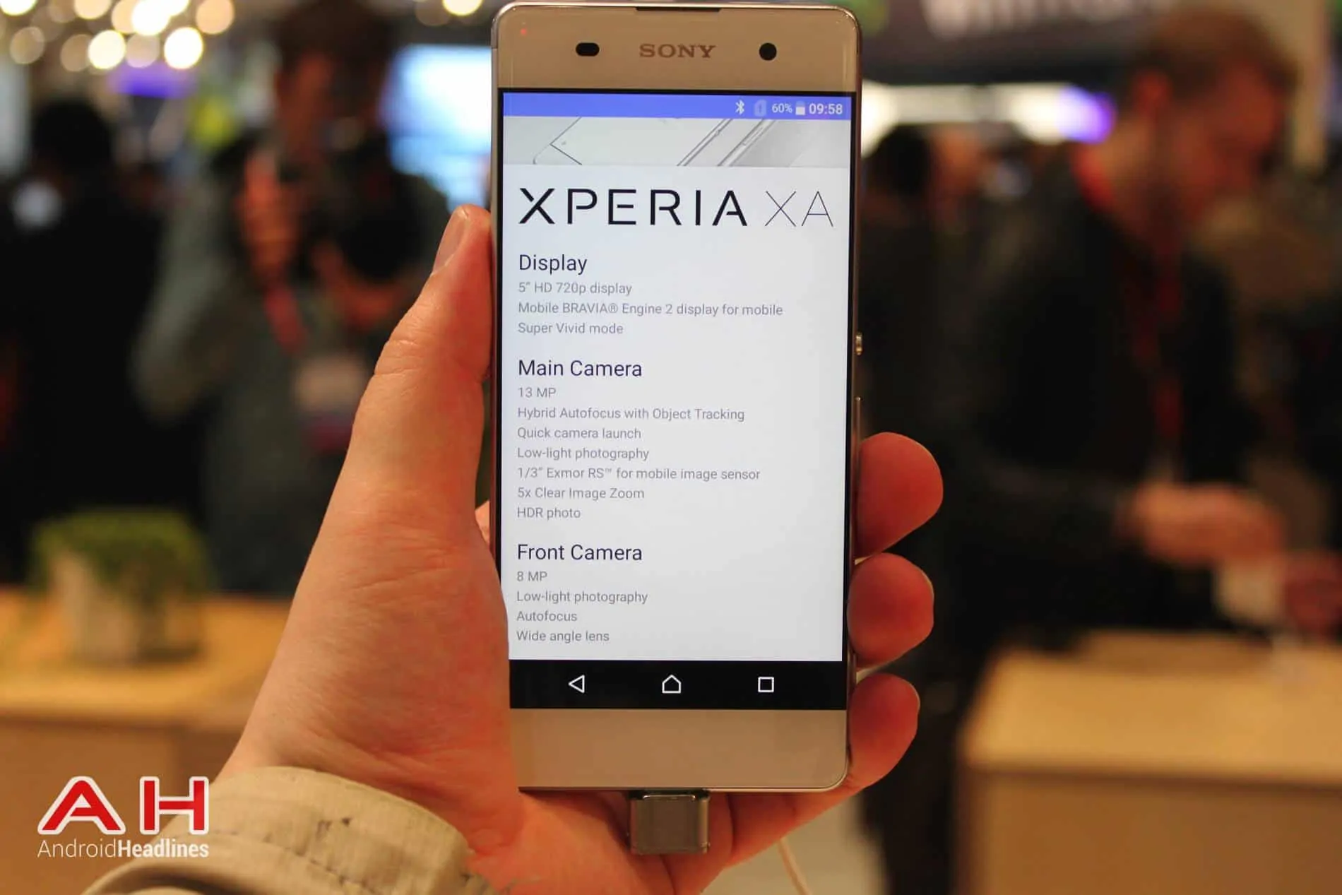 Sony Xperia XA Hands On MWC AH 4