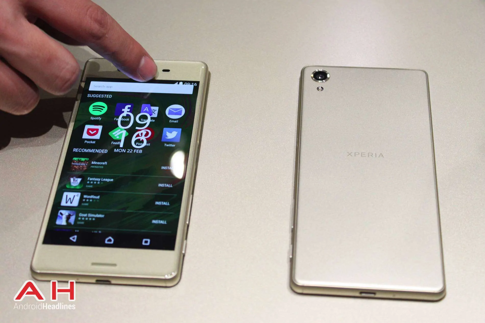 Xperia X Hands On MWC AH 9