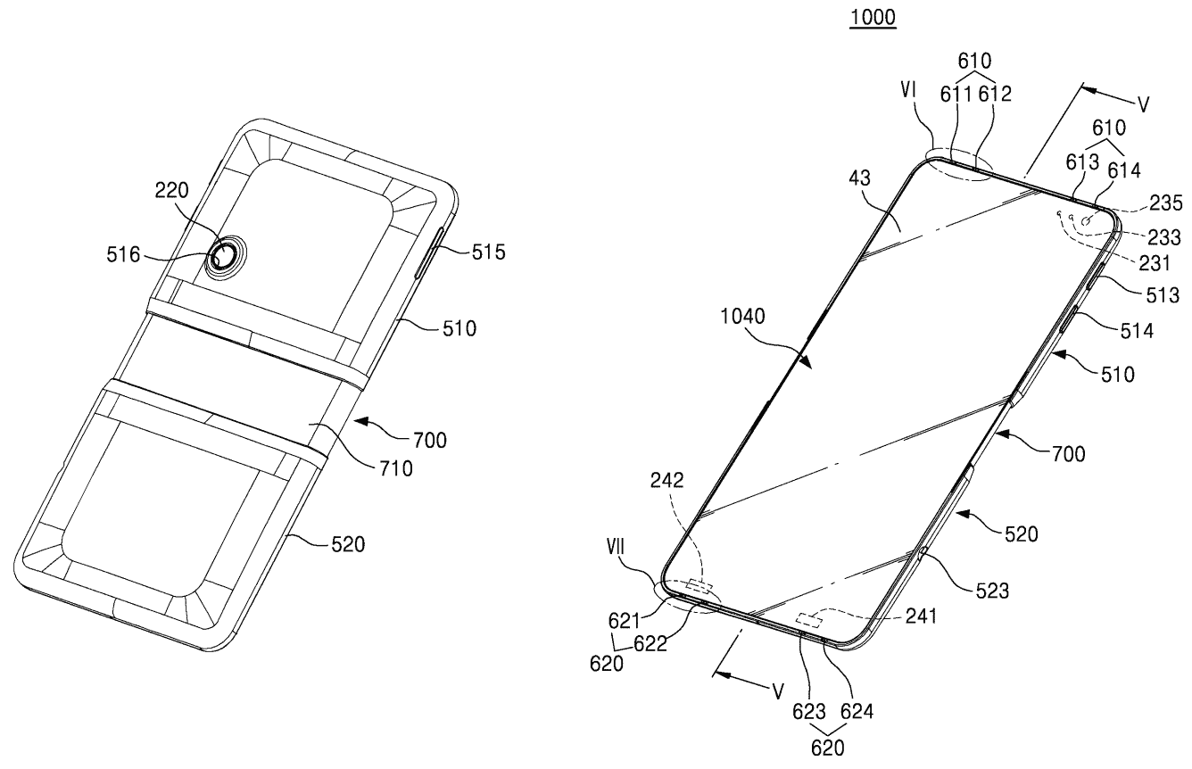 Featured image for Samsung Awarded New Foldable Smartphone Patent