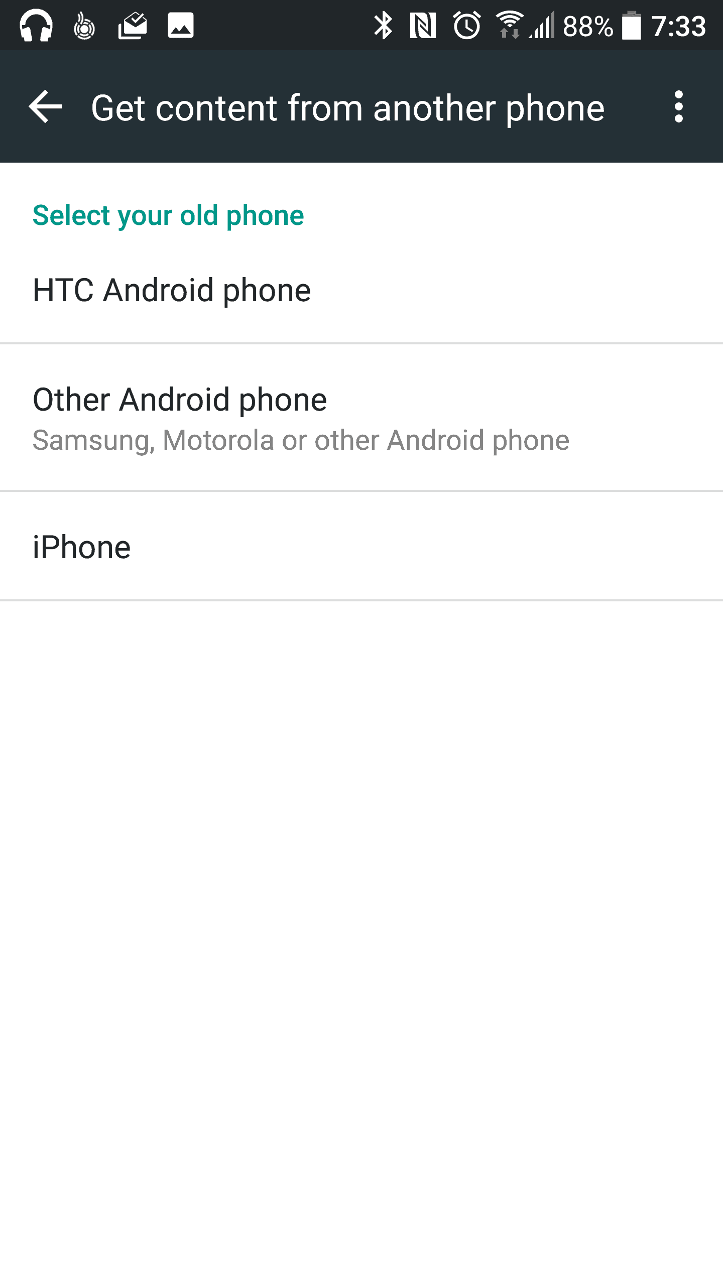 HTC 10 AH NS Screenshots data transfer