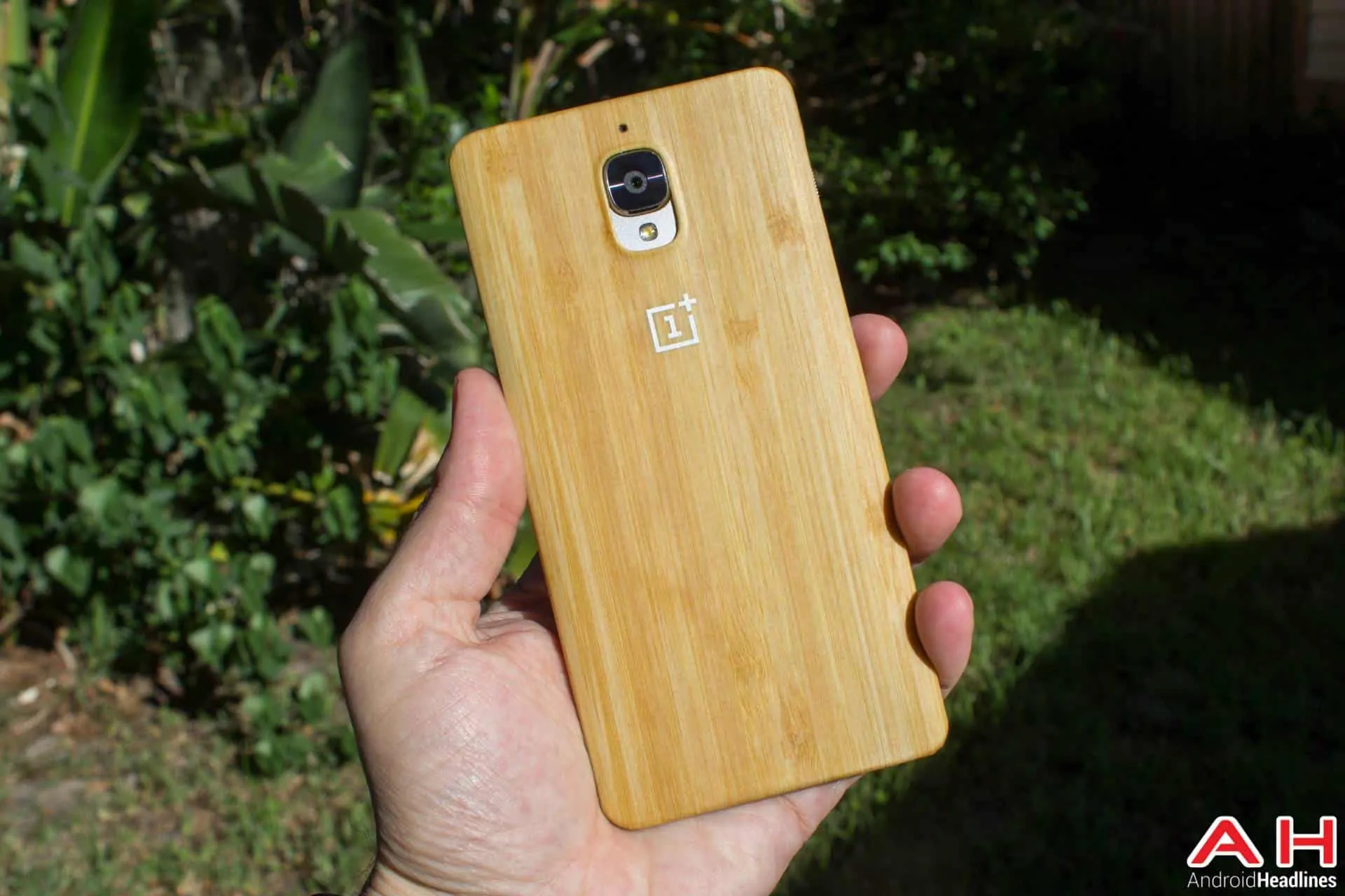 OnePlus 3 AH NS case bamboo