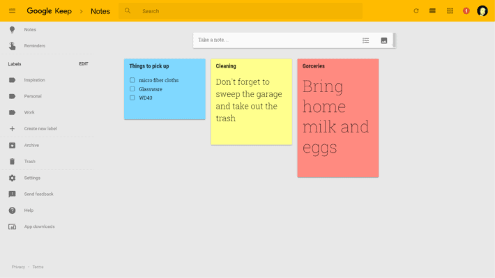 Featured image for New Features Hit Google Keep, Desktop Goes Material