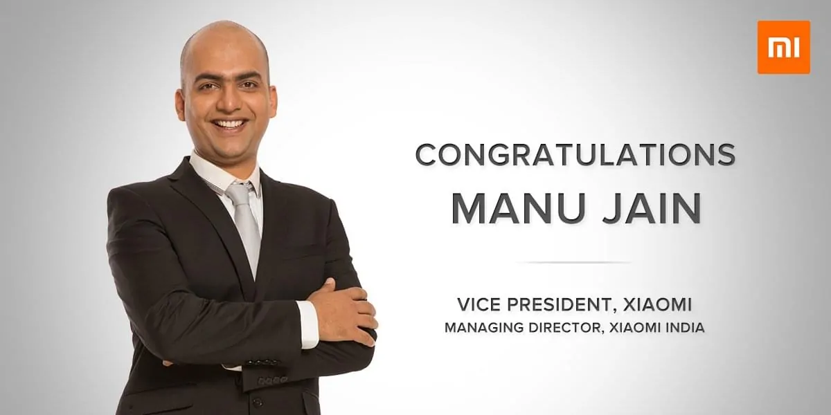 Featured image for Manu Jain Becomes Xiaomi's VP