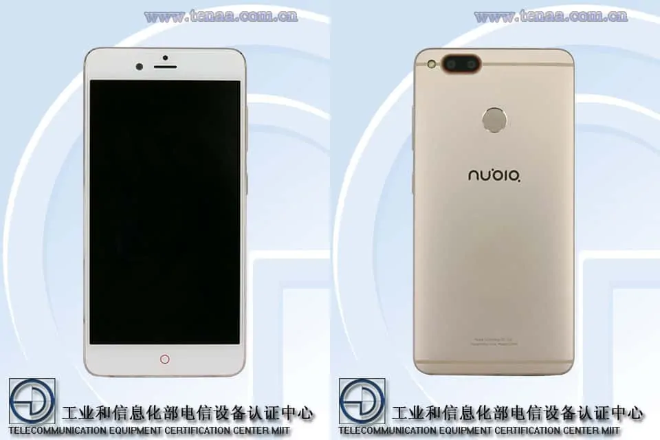 Featured image for Nubia Z17 Mini With Dual Rear Cameras Certified By TENAA