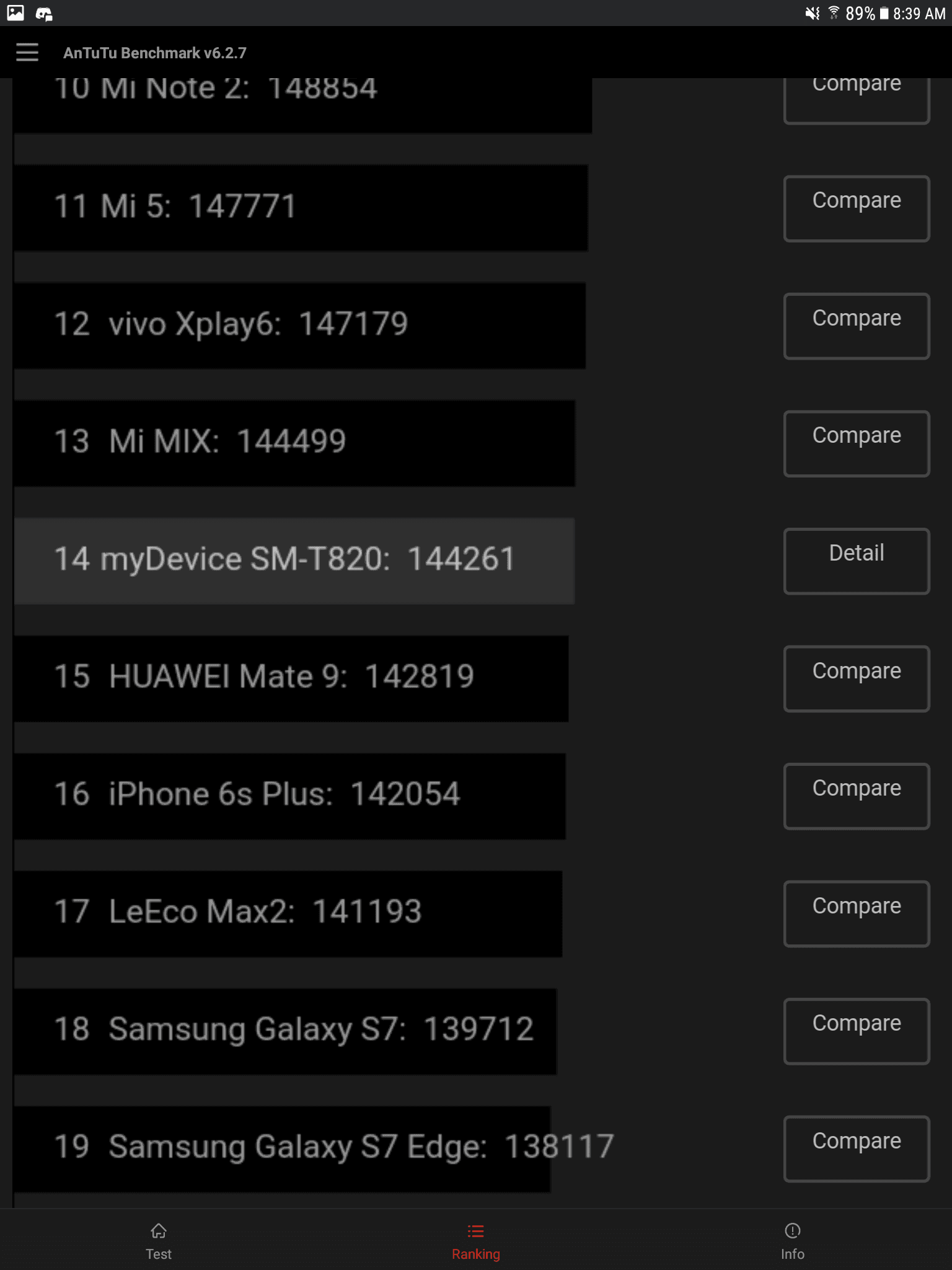 Samsung Galaxy Tab S3 AH NS screenshots benchmarks 04