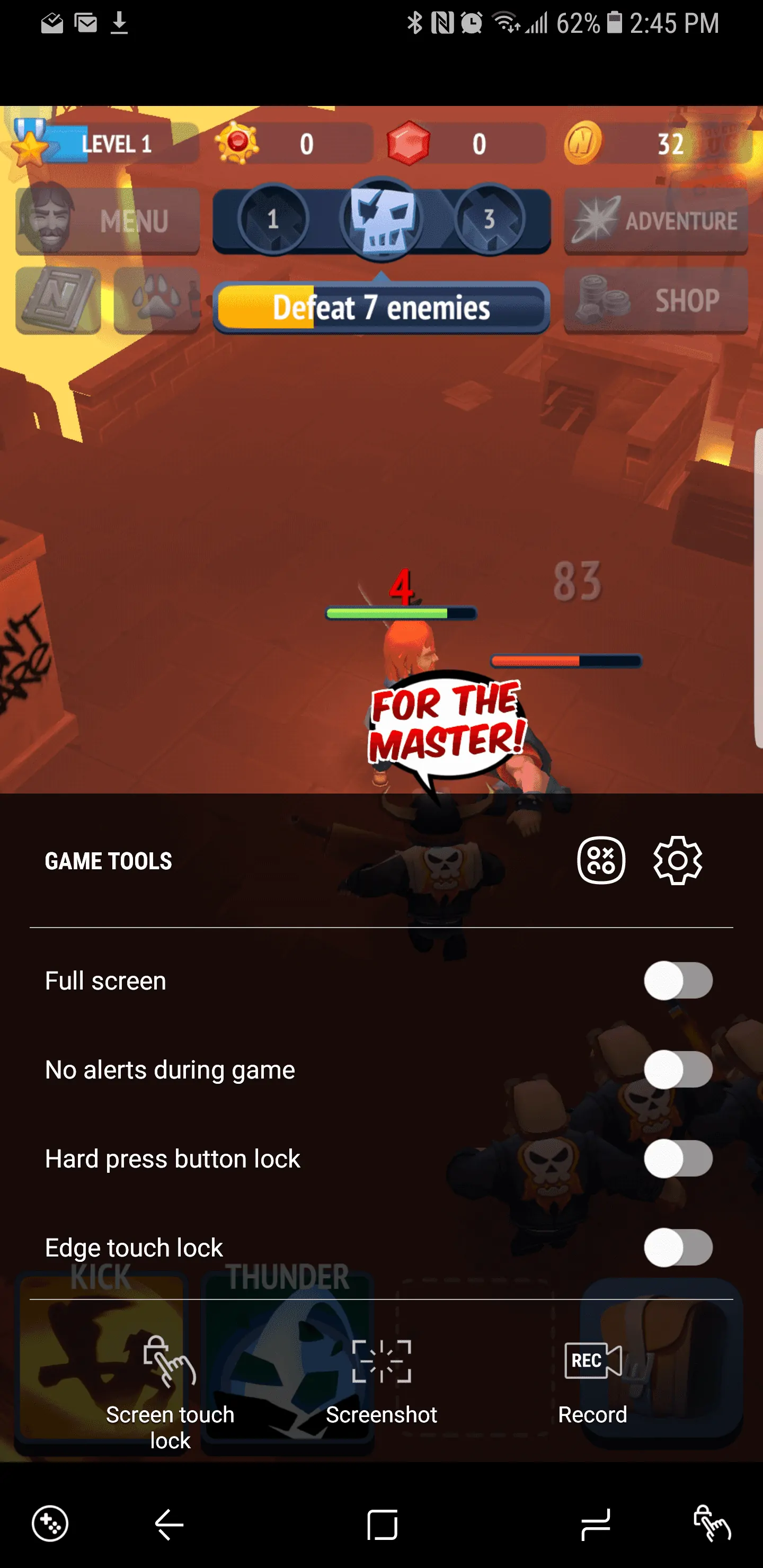 Galaxy S8 AH NS Screenshot game tools