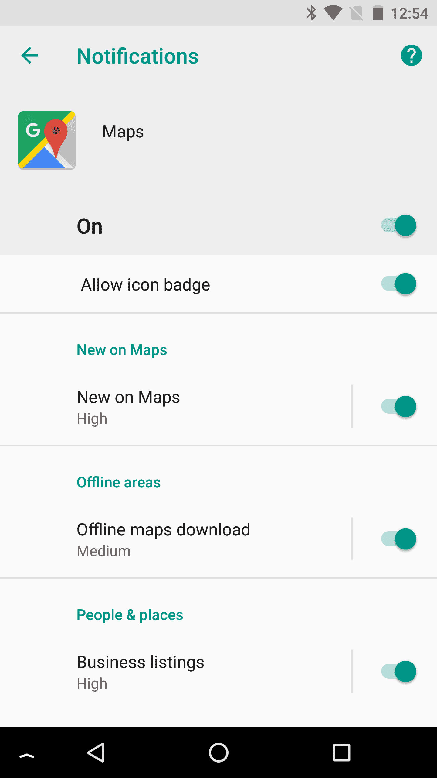 Google Maps Beta Notifications Channels 1