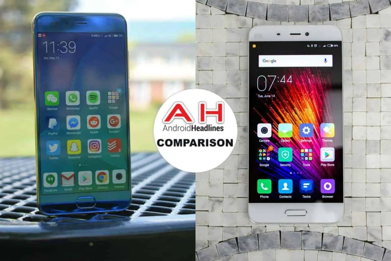 Featured image for Phone Comparisons: Xiaomi Mi 6 Vs. Mi 5