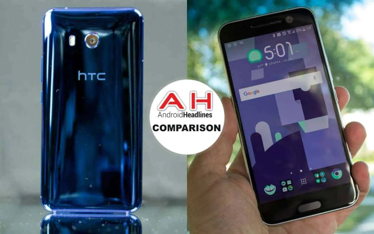 Featured image for Phone Comparisons: HTC U11 Vs HTC 10
