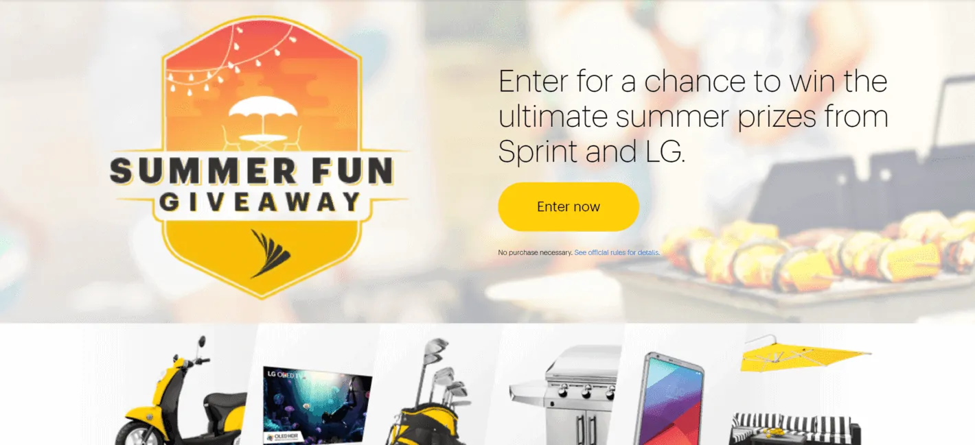 Featured image for Sprint Is Giving Away An LG G6 In Its Summer Giveaway