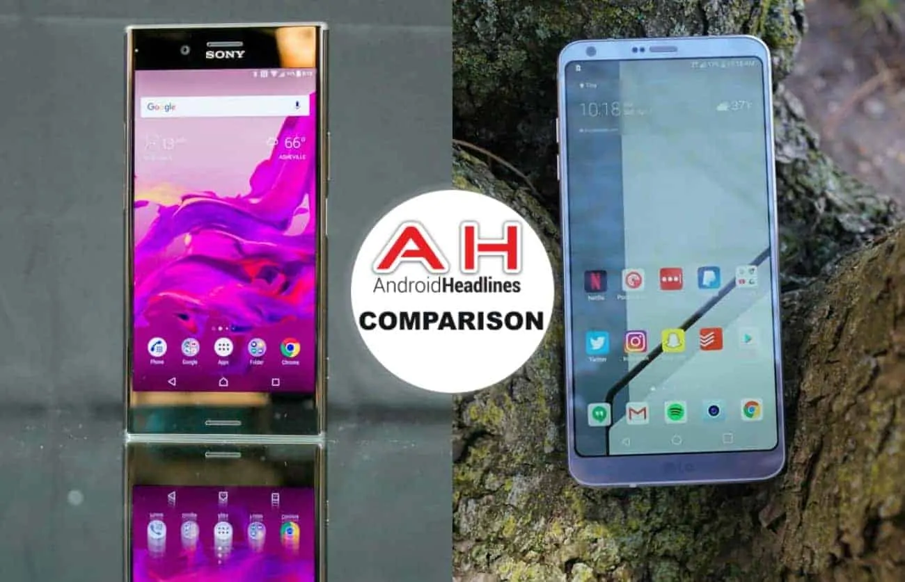 Featured image for Phone Comparisons: Sony Xperia XZ Premium Vs. LG G6