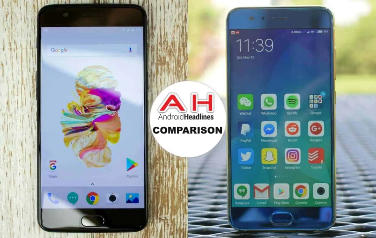 Featured image for Phone Comparisons: OnePlus 5 Vs. Xiaomi Mi 6
