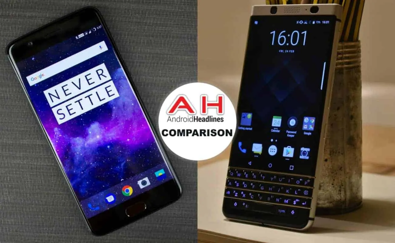 Featured image for Phone Comparisons: OnePlus 5 Vs. BlackBerry KEYone