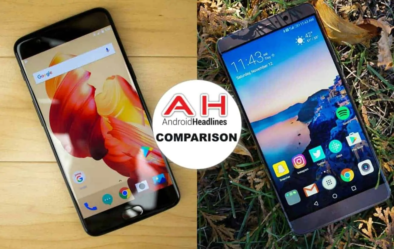 Featured image for Phone Comparisons: OnePlus 5 Vs. Huawei Mate 9