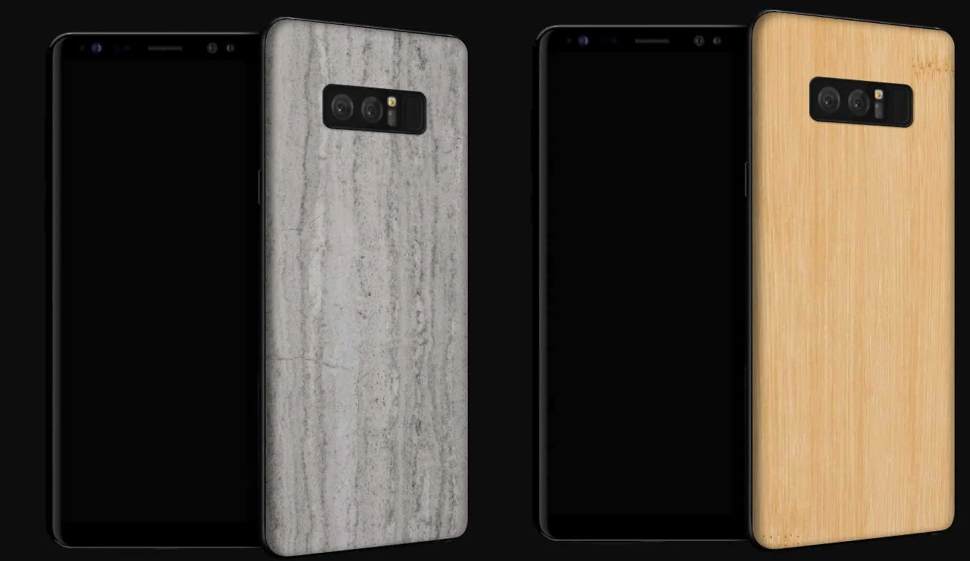 dbrand Samsung Galaxy Note 8 Skins Mockup