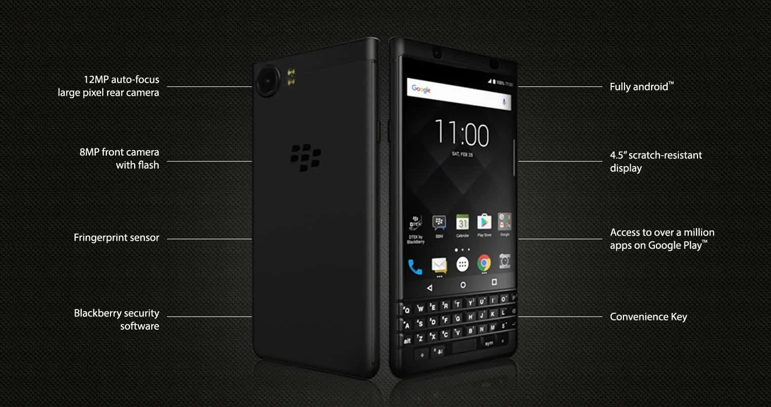 BlackBerry KEYone Limited Black Edition 2