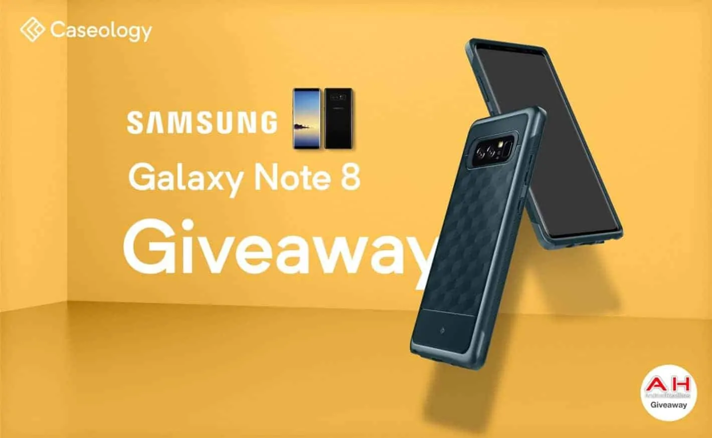 Featured image for Winner Announced: Win A Galaxy Note 8 With Caseology & AndroidHeadlines – International Giveaway