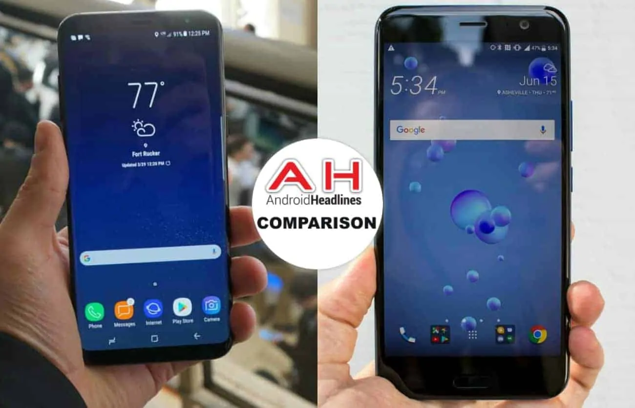 Featured image for Phone Comparisons: Samsung Galaxy S8+ Vs. HTC U11