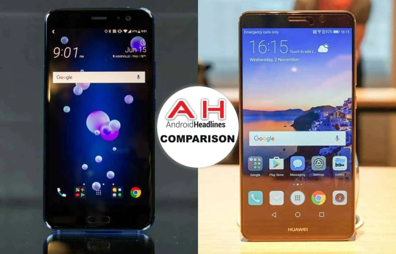 Featured image for Phone Comparisons: HTC U11 Vs. Huawei Mate 9