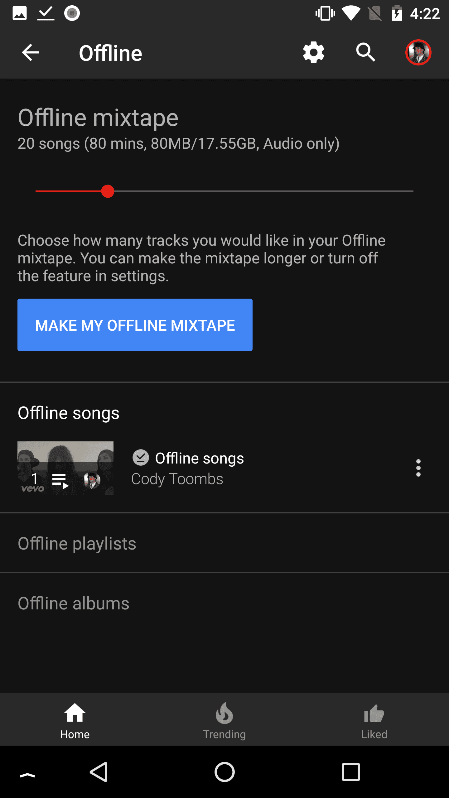 YouTube Music Offline Listening Android Police 2