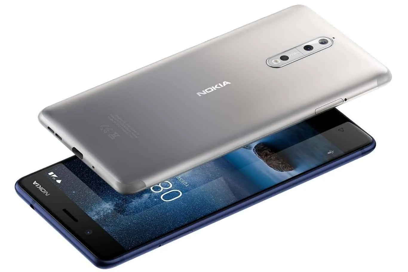 Featured image for Nokia 8's Android Oreo Update Starts Rolling Out Today