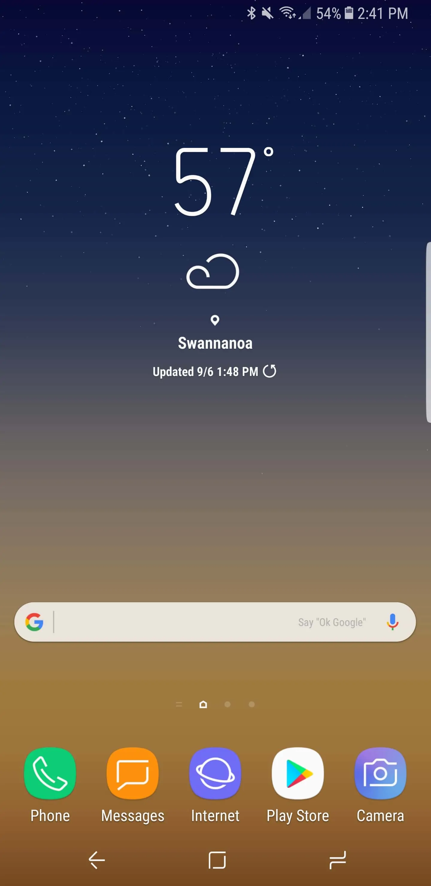 Samsung Galaxy Note 8 AH NS Screenshots home screen