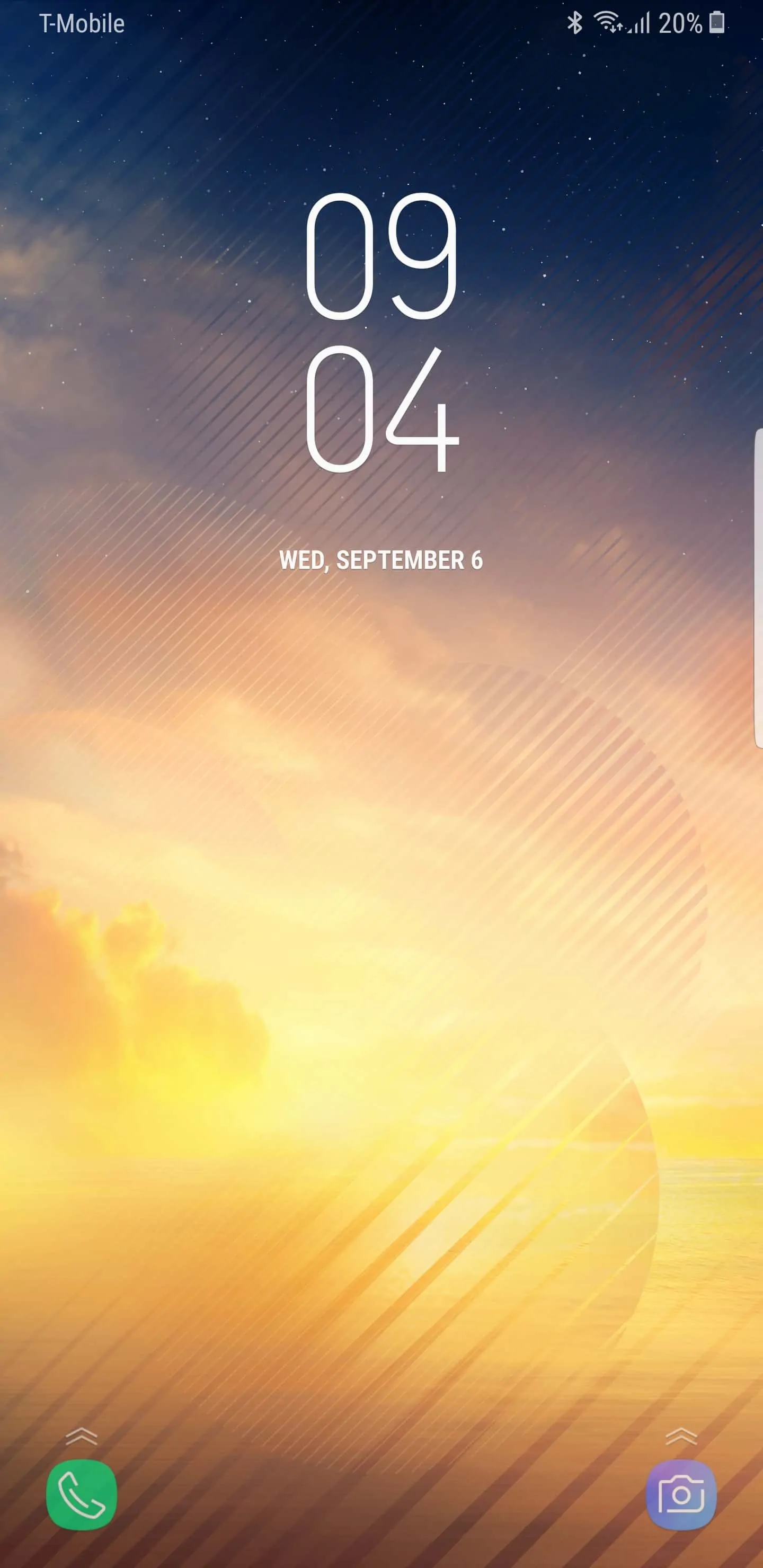 Samsung Galaxy Note 8 AH NS Screenshots lock screen