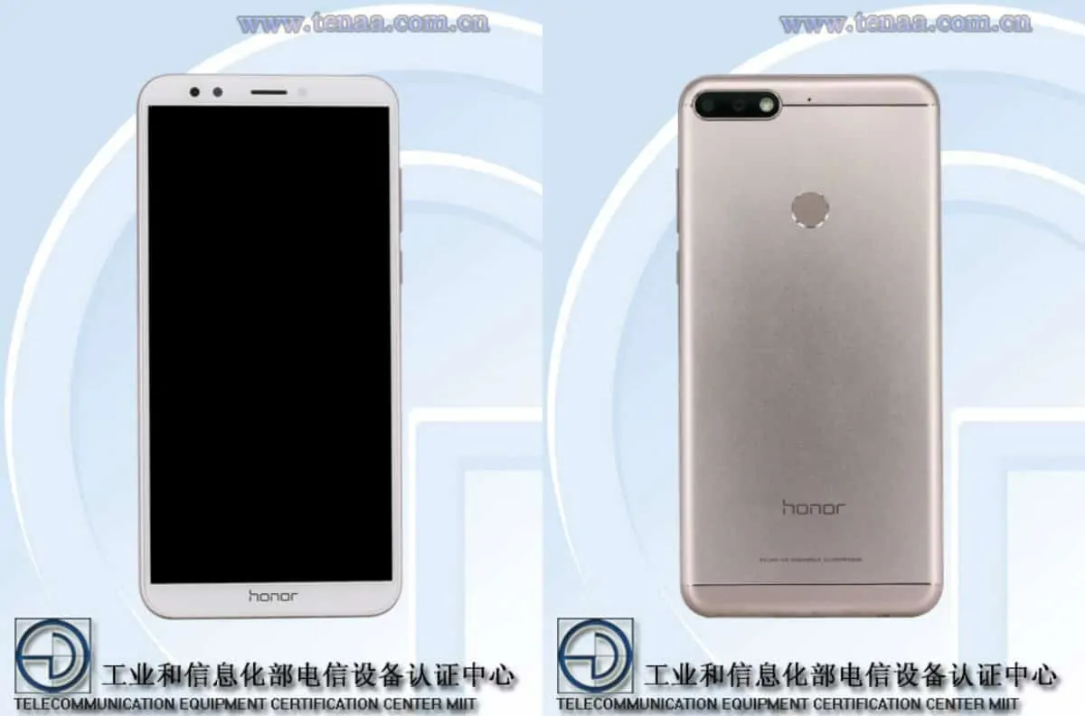 Featured image for Alleged Honor 7C Hits TENAA With HD+ Display, 3GB Of RAM