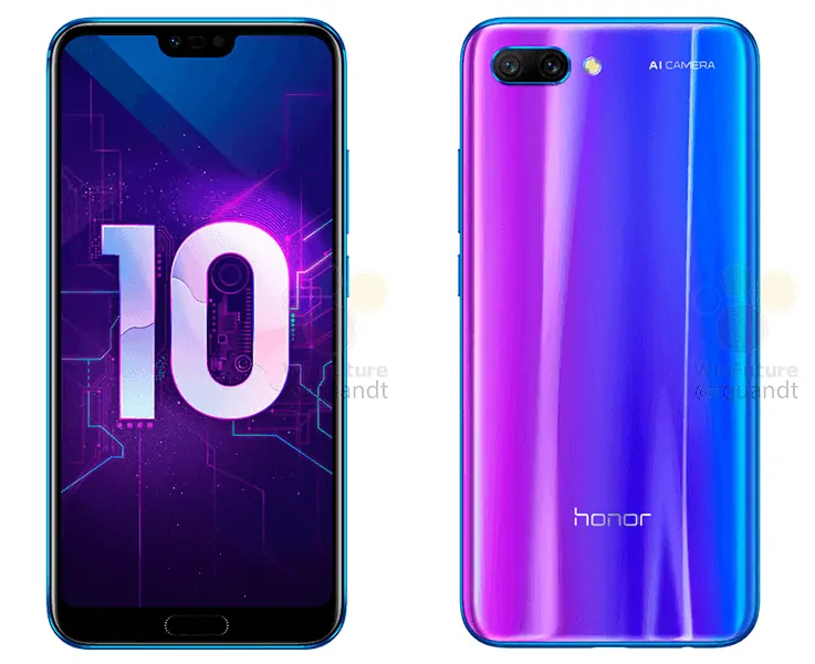 Featured image for Honor 10's Seemingly Official Renders Leak Along With Specs