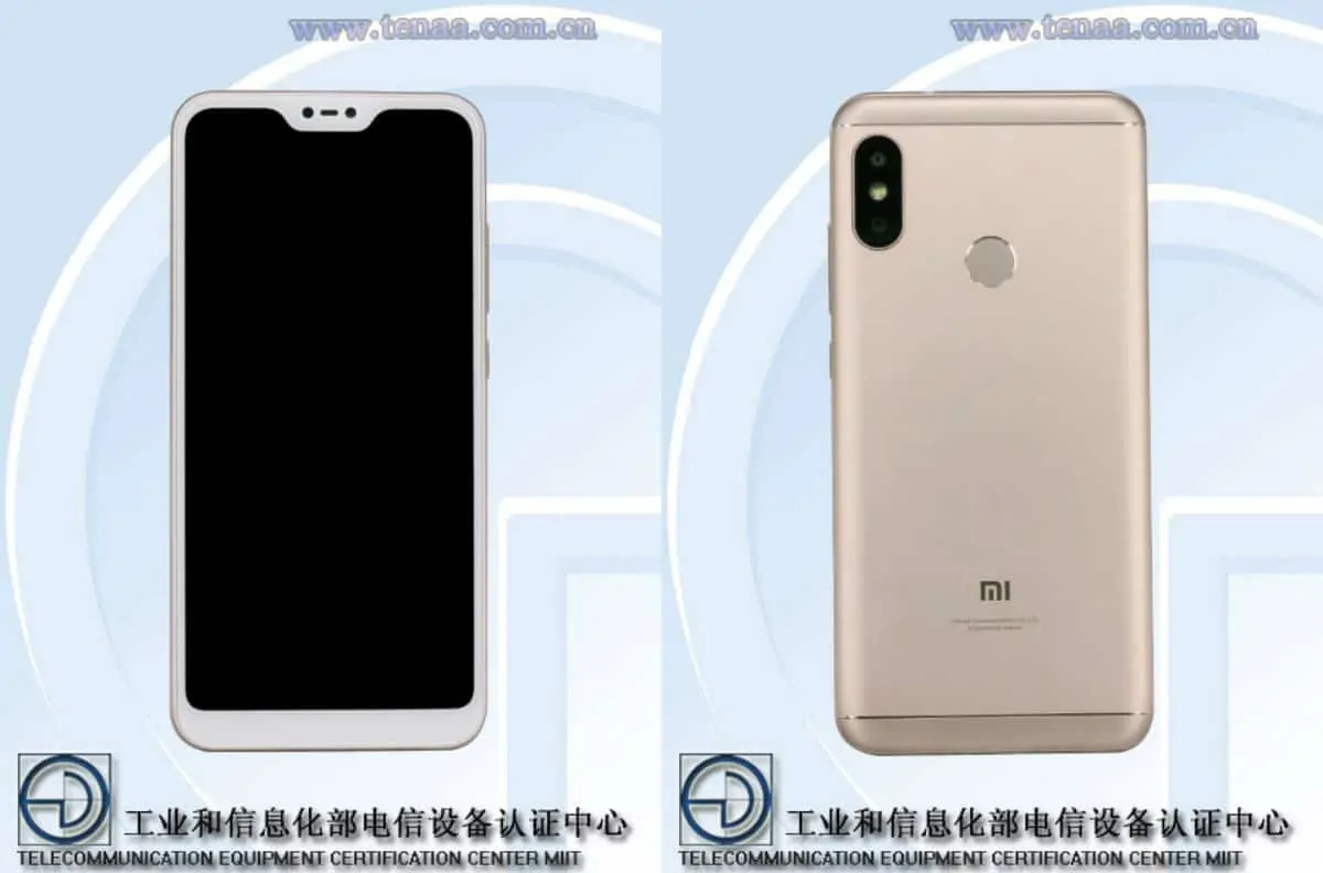 Featured image for Alleged Xiaomi Redmi Note 6 Appears On TENAA With A Notch