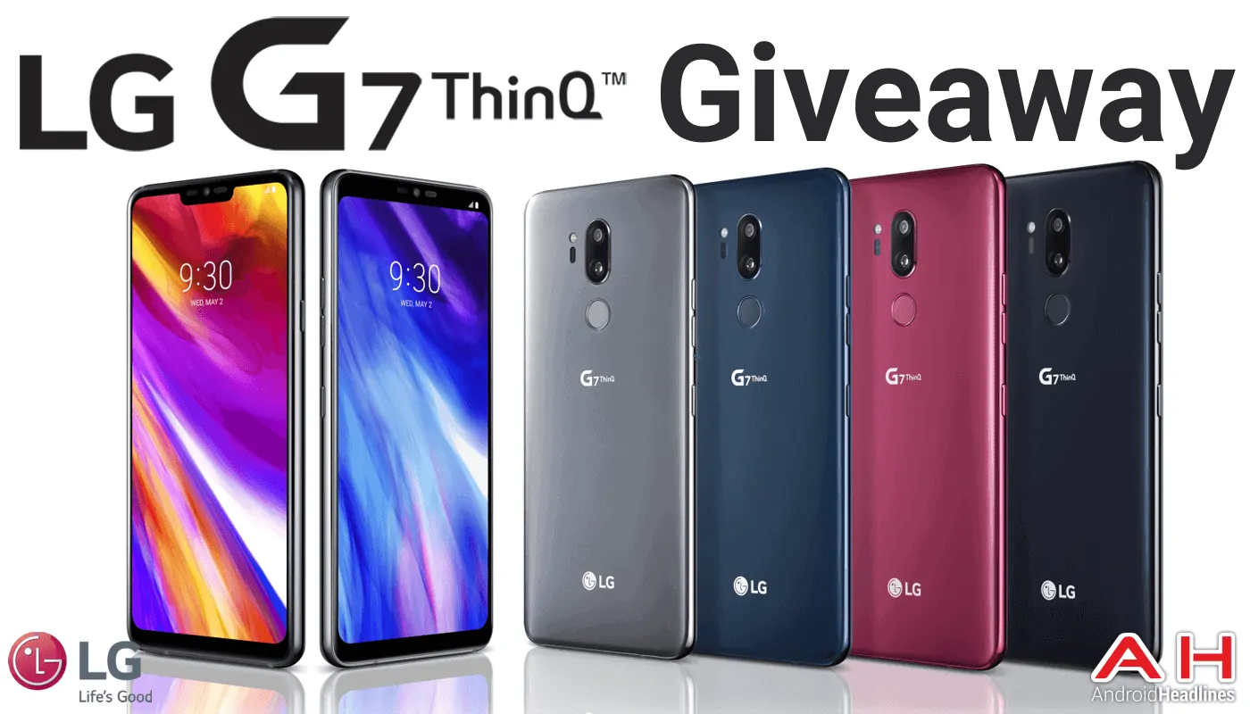 Featured image for Winner Announced: Win An LG G7 ThinQ With LG & AndroidHeadlines – USA Giveaway