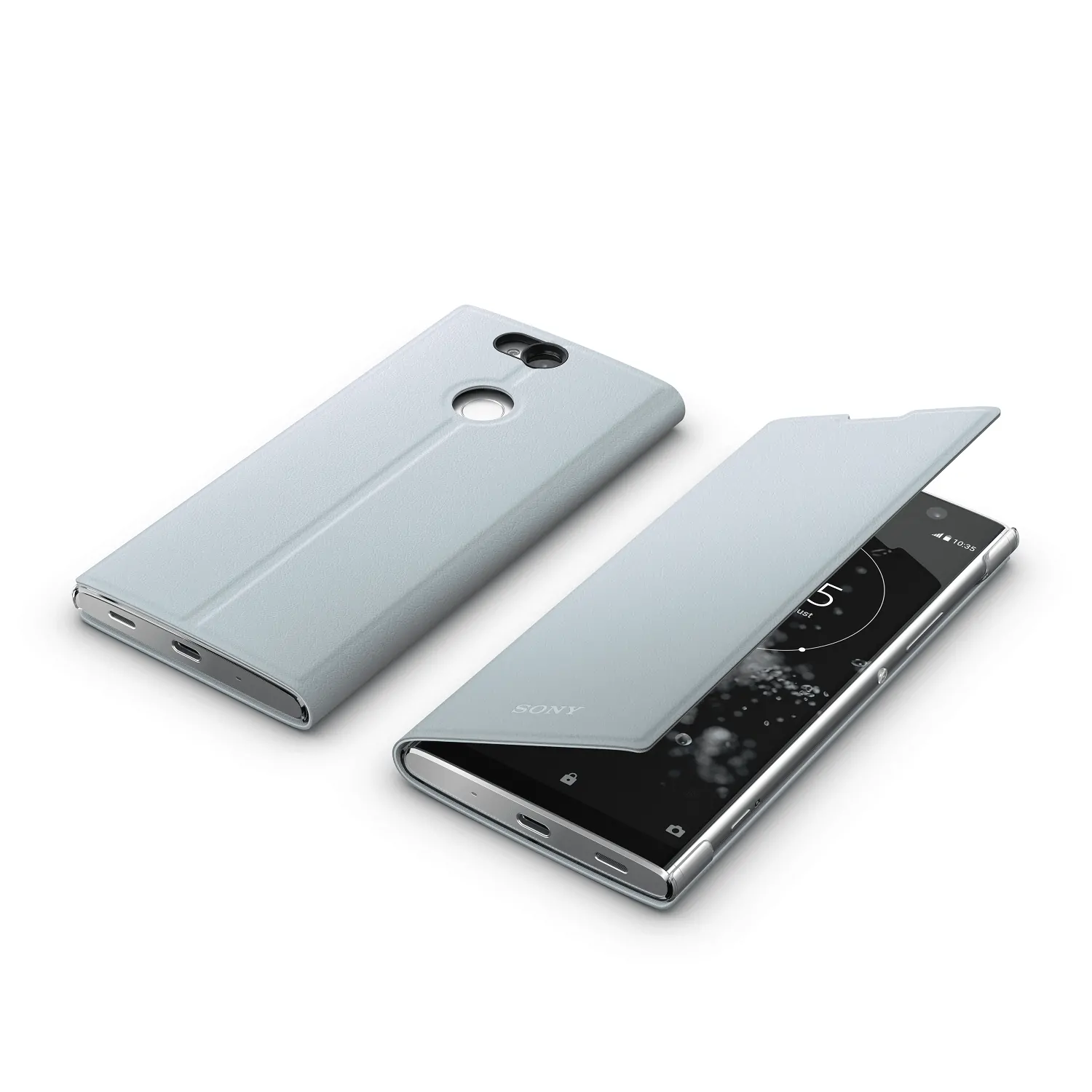 Xperia XA2 Plus Cover group silver