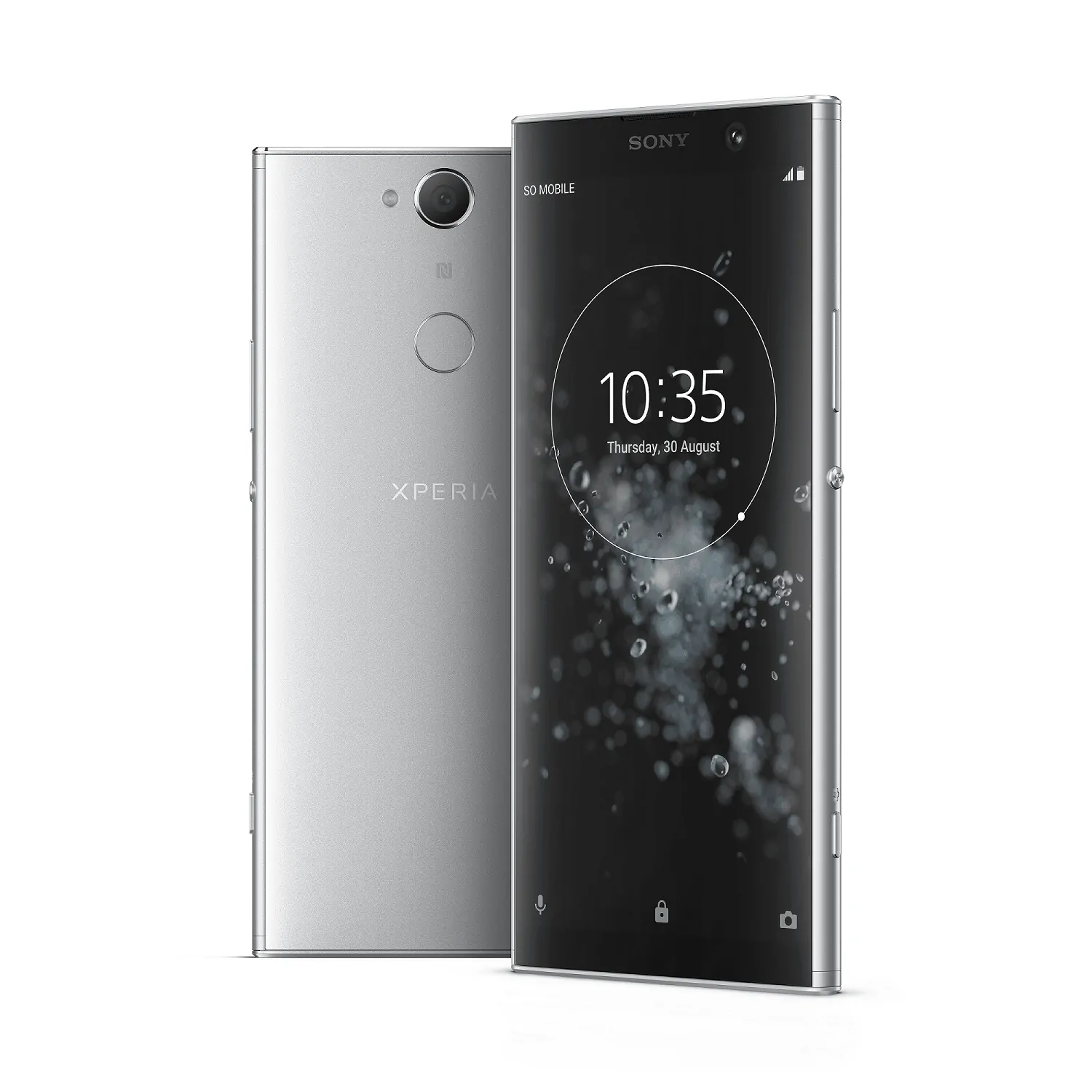 Xperia XA2 Plus group silver